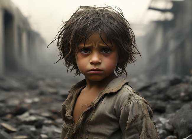 战争中儿童的图片 - 16张令人痛到窒息的图片,悲惨的生命,愿所有人被命运温柔以待