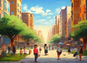 野猫的城市绘本，大班语言美丽的城市对教师评价与建议