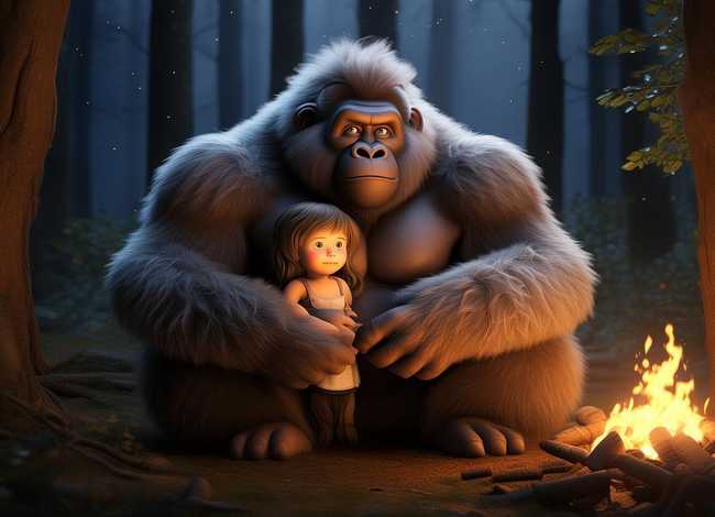 大猩猩的故事睡前故事视频 - 晚安大猩猩内容简介 大猩猩的故事睡前故事视频 - 晚安大猩猩内容简介