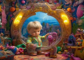 奇怪的镜子绘本，幼儿园小班小朋友适合讲什么样的故事