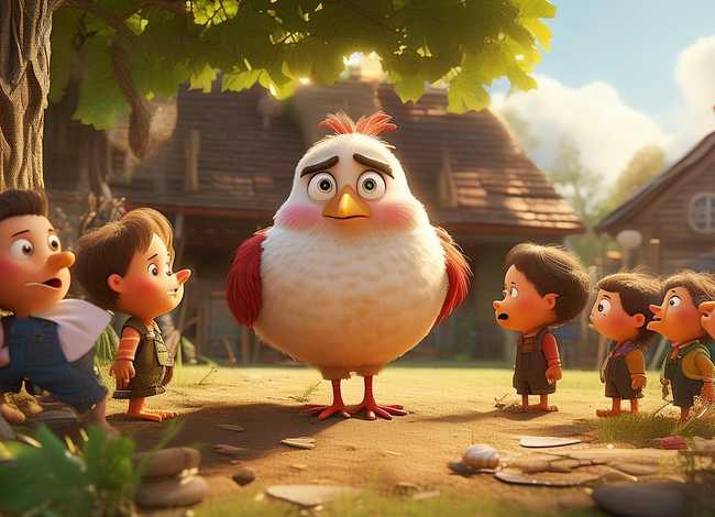 儿童故事母鸡不下蛋 求一儿童故事的原稿