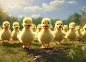 儿童故事跳舞 - 小鸭子跳舞的故事