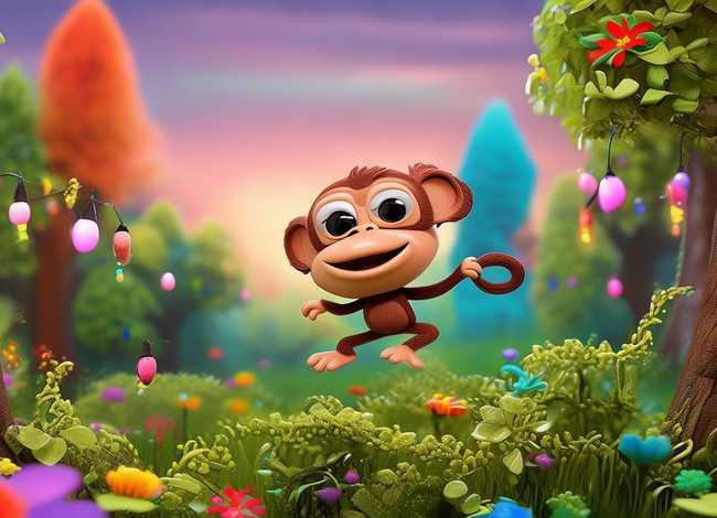 儿童画小故事简单（儿童小故事跳跳猴画什么）