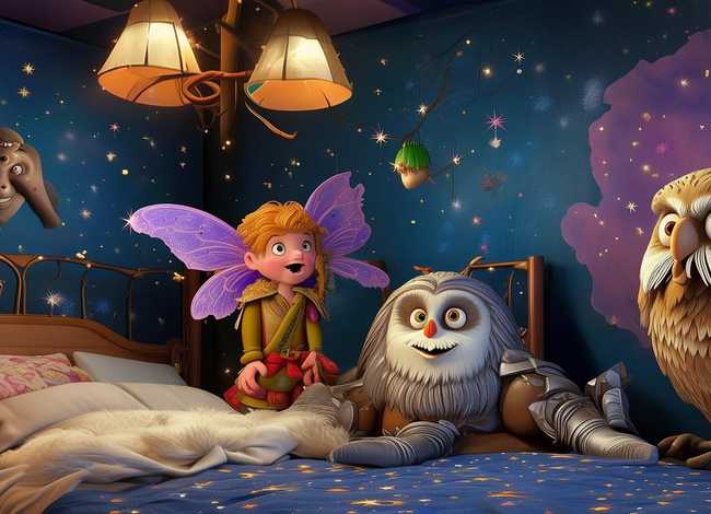 四岁儿童睡前故事 - 适合4岁宝宝听的睡前童话故事【四篇】