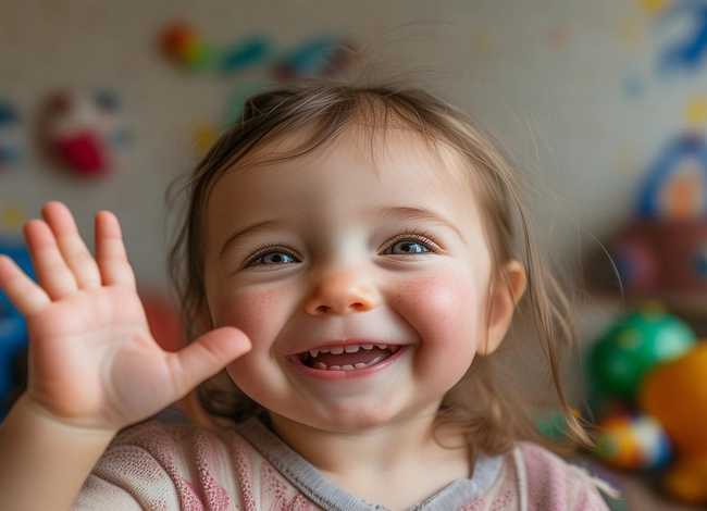 说谢谢的幼儿，感谢孩子句子