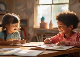 儿童 对联（儿童读书对联）