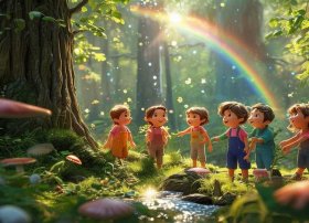 实景儿童故事 幼儿园特色课程故事之一起探索神秘的自然现象!