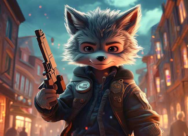 警察抓坏人的儿童故事 - 小狼沃夫很勇敢吗