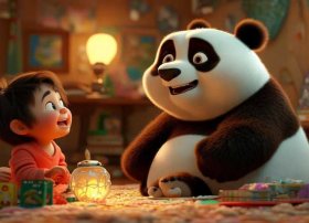 儿童故事熊猫故事朗诵（丁建华配音作品）