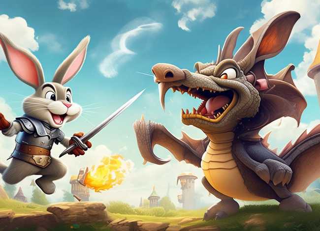 动画片兔八哥的故事国语版、勇敢骑士兔八哥剧情简介