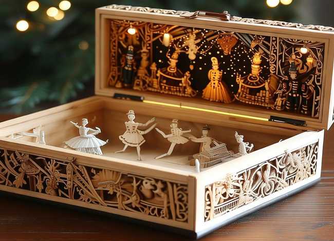 胡桃夹子的寓意、木质盒定做