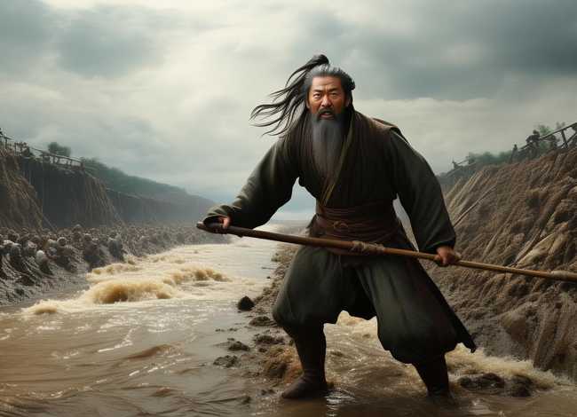 历史故事《大禹治水》，大禹治水的故事简短概括