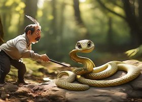 寓言故事画蛇添足的内容 - 《画蛇添足》寓言故事