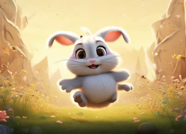 有关兔子的儿童故事大全、小飞兔吉吉(一) 会飞的兔子 童话 儿童睡前故事 讲故事