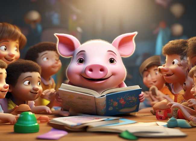 儿童故事的作用价值 - 故事书《会说话的猪》有哪些教育意义呢