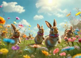 儿童春天的故事绘本；绘本推荐《春天的兔子》