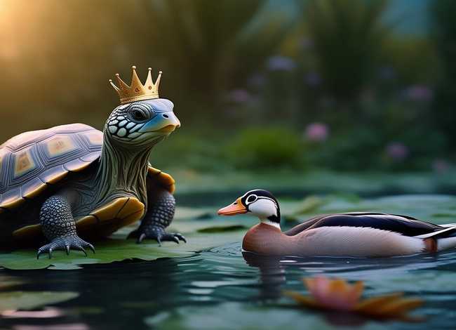 宝宝睡前励志故事 - 睡前励志小故事-乌龟与野鸭 宝宝睡前励志故事 - 睡前励志小故事-乌龟与野鸭