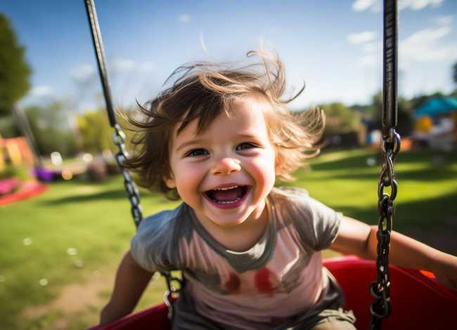 儿童 荡秋千 儿童形容荡秋千的句子