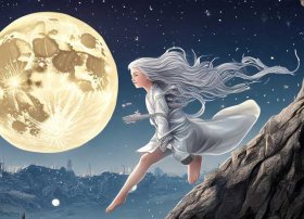 嫦娥奔月的神话故事儿童版 小学儿童故事嫦娥奔月