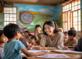 关于农村儿童生活真实的故事简短，幼儿园生活老师