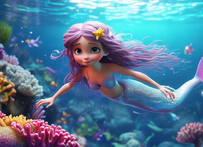 美人鱼故事儿童（经典儿童故事-美人鱼宝宝）