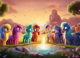 小马宝莉背后的故事，小马宝莉的故事