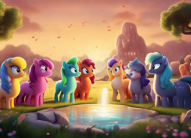 小马宝莉背后的故事，小马宝莉的故事