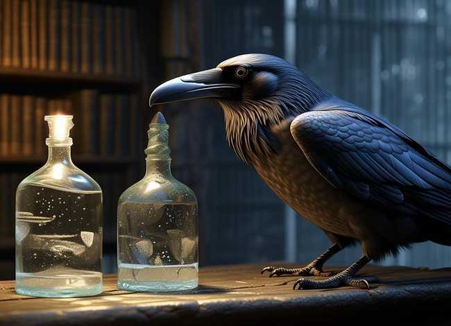 瓶子和乌鸦的故事 - 《乌鸦喝水的故事》的主要内容是什么