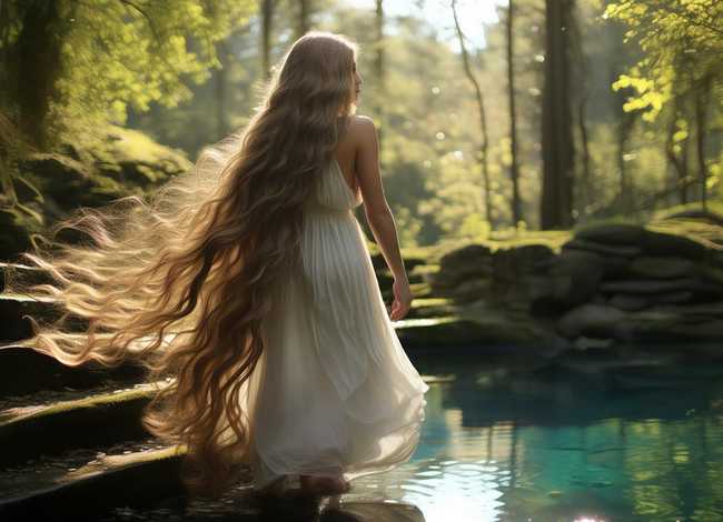 长发姑娘故事；长发姑娘的故事