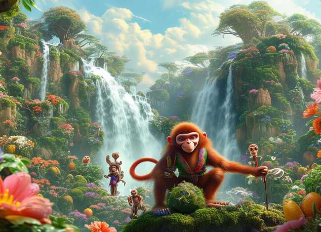 儿童故事串烧，五、故事串烧之花果山美猴王