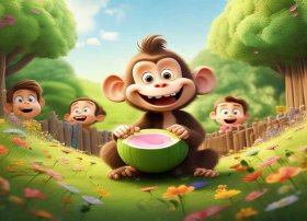 小故事猴吃西瓜的故事；适合面试讲的幼儿故事