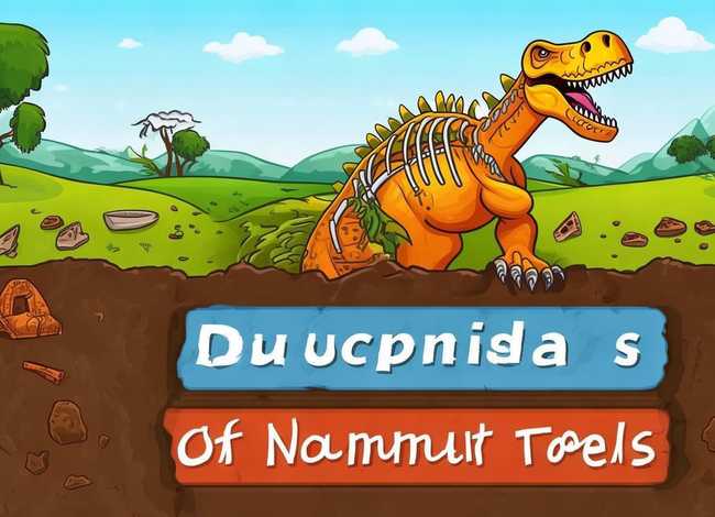 恐龙化石视频儿童版、生物化石类型