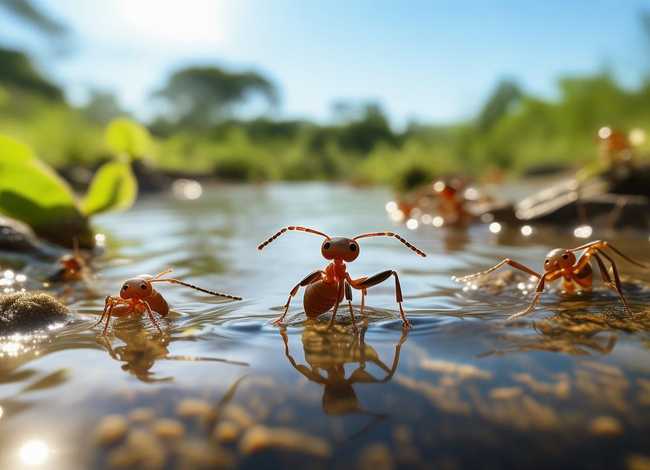 蚂蚁过河故事在线听 小蚂蚁过河的故事作文400字