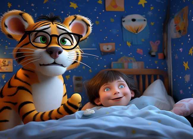 儿童故事视频老虎拔牙，儿童睡觉故事
