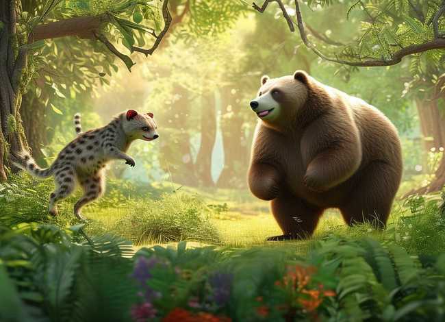 动物故事视频连续播放、动物故事-熊狸