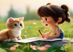 幼儿故事写信；妙妙和喵喵的信属于什么领域