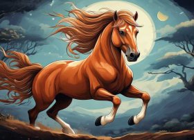 十二生肖马的传说故事（马的典故和传说(十二生肖马的介绍)）