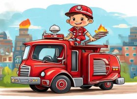 消防车故事100个，3岁宝宝消防车的故事