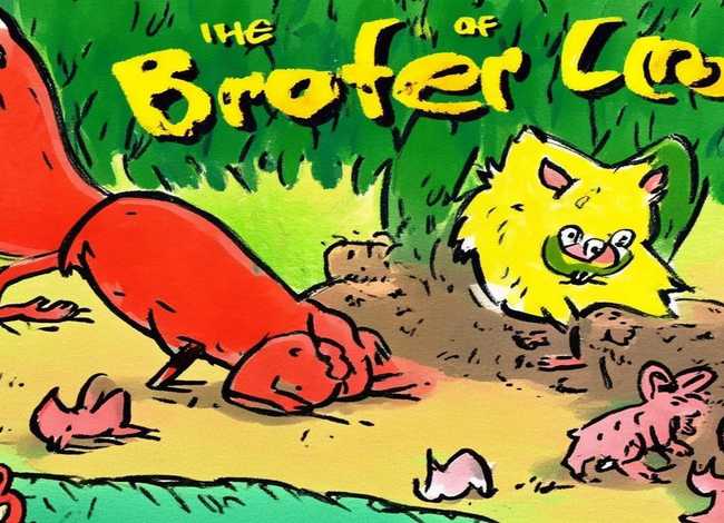 儿童故事手抄报简单图画，列那狐的故事读书小报怎么画