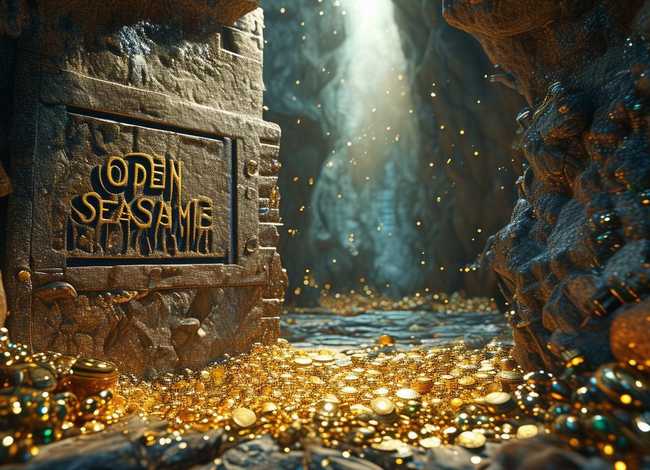 芝麻开门童话故事 芝麻开门,满洞财宝出自那个童话故事