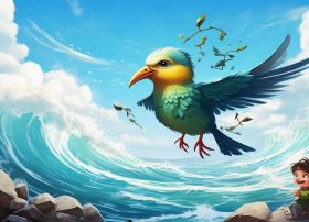 精卫填海神话故事儿童版；精卫填海的故事两百字