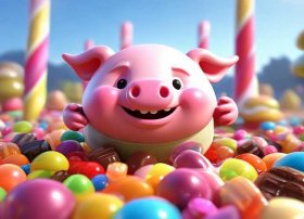 关于糖果的儿童小故事、儿童故事-爱吃糖的小猪