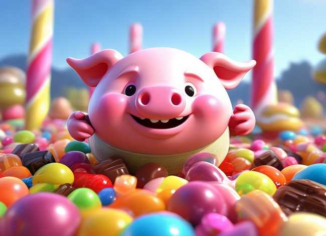 关于糖果的儿童小故事、儿童故事-爱吃糖的小猪 关于糖果的儿童小故事、儿童故事-爱吃糖的小猪