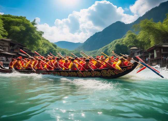 端午节赛龙舟的故事、中国故事端午节赛龙舟的由来