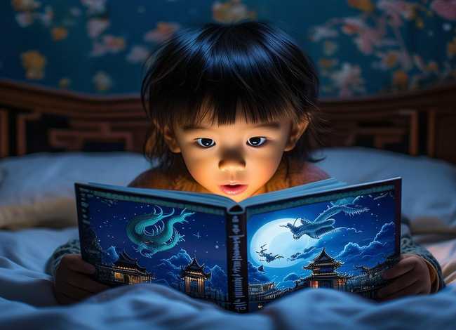 中国神话故事二年级儿童睡前故事（神话故事二十字）