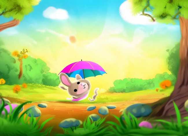 带拼音的儿童简短小故事（儿童故事小兔子找太阳带拼音的有没有）