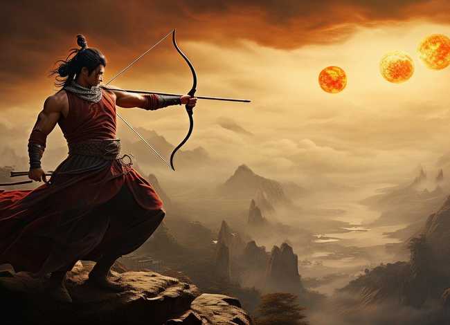 后羿射日故事视频播放 后羿射日的神话故事