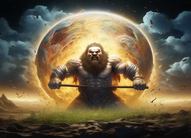 少儿故事盘古开天地（《盘古开天地》的神话故事主要内容是什么）