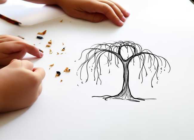 柳树儿童简笔画图片(柳树简笔画 儿童) 柳树儿童简笔画图片(柳树简笔画 儿童)