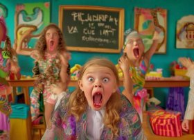 六人故事表演剧本儿童（六人搞笑小品剧本3~5分钟 要有旁白,全部都是女生）